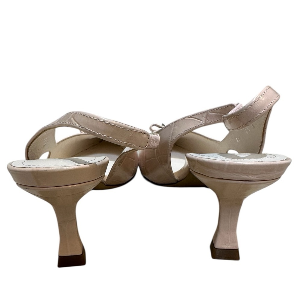 Salvatore Ferragamo Slingback Soft Blush Pink Women's Shoes 6 1/2 D - Picture 7 of 10
